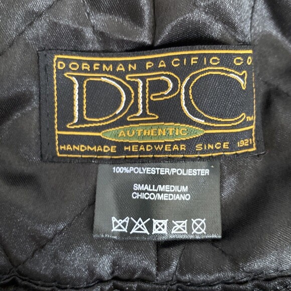 Dorfman Pacific DPC Ear Flap Hat Grey Faux Fur w Quilted Lining Trapper Hat S/M - Picture 8 of 8